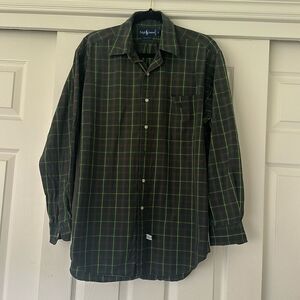 🚨Ralph Lauren Polo men’s gingham button up shirt🚨